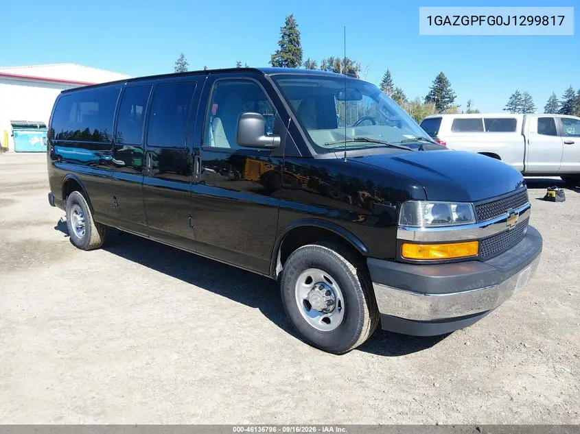 2018 Chevrolet Express 3500 Lt VIN 1GAZGPFG0J1299817 фото 2