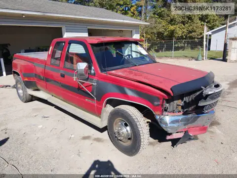 1989 Chevrolet Gmt-400 C3500 VIN 2GCHC39N6K1173281 фото 2