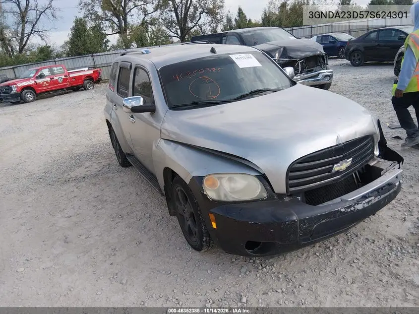 3GNDA23D57S624301 — 2007 Chevrolet HHR, фото 2 с аукциона IAAI, Передняя часть
