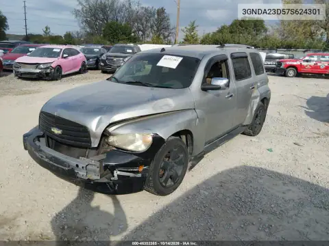 3GNDA23D57S624301 — 2007 Chevrolet HHR, фото 3 с аукциона IAAI, Передняя часть