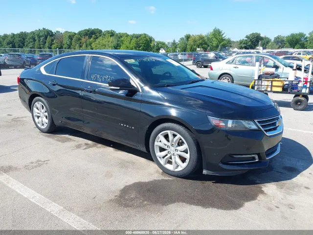 2018 Chevrolet IMPALA 1LT VIN 2G1105S38J9100601 фото 1