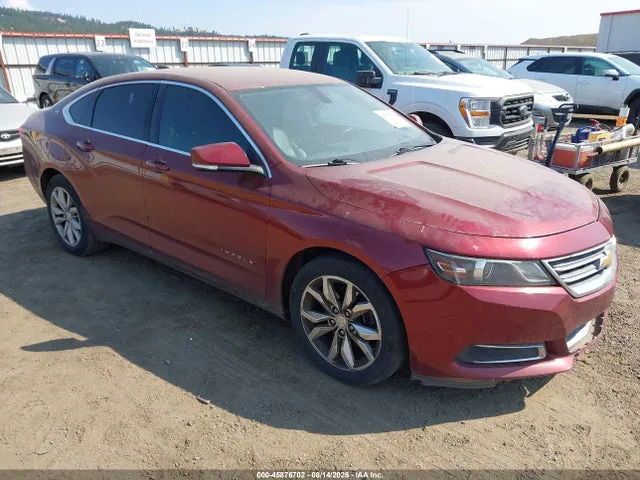 2016 Chevrolet Impala 2lt VIN 2G1115S37G9123745 фото 1