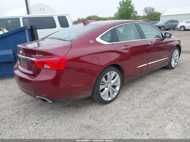 2017 Chevrolet IMPALA 2LZ VIN 2G1145S37H9196607 фото 4