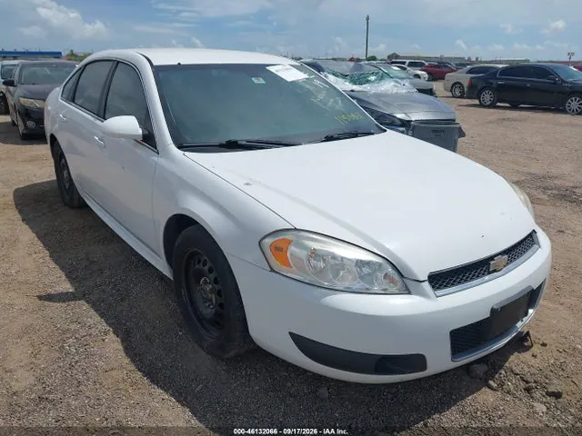 2014 Chevrolet IMPALA LIMITED POLICE VIN 2G1WD5E37E1153851 фото 1