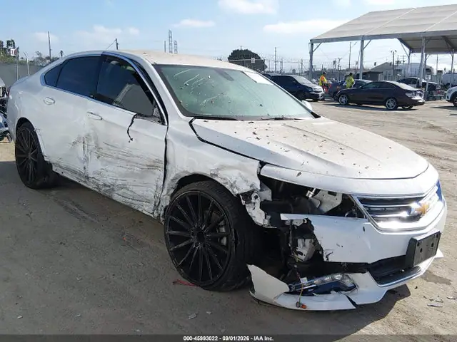 2G11Z5S38K9115770 — 2019 Chevrolet Impala LT, Передняя часть справа (Right Front), фото до ремонта