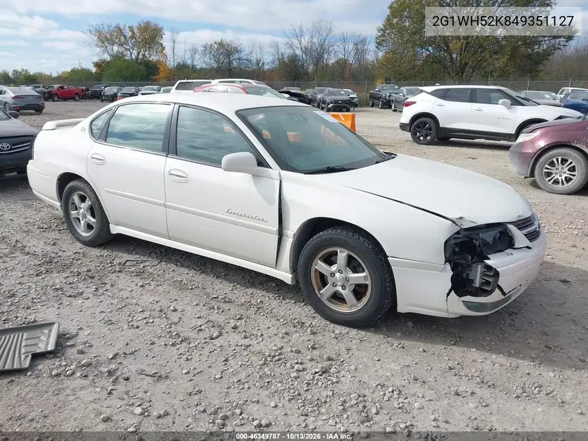 2G1WH52K849351127 — 2004 Chevrolet Impala, фото 2 с аукциона IAAI, Не указано