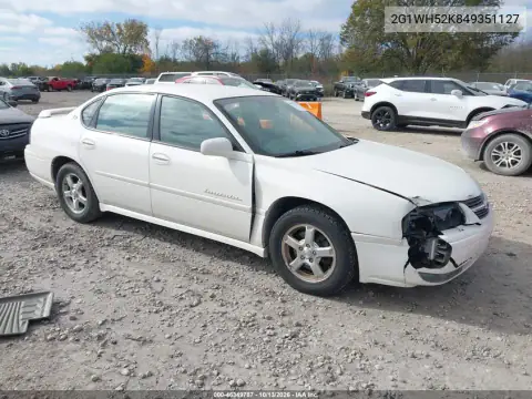 2G1WH52K849351127 — 2004 Chevrolet Impala, Неизвестные повреждения, фото до ремонта