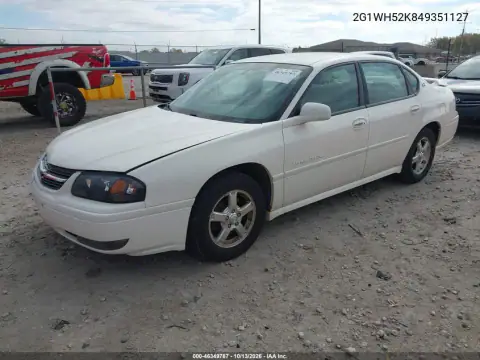2G1WH52K849351127 — 2004 Chevrolet Impala, фото 3 с аукциона IAAI, Не указано