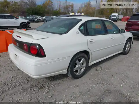 2G1WH52K849351127 — 2004 Chevrolet Impala, фото 5 с аукциона IAAI, Не указано