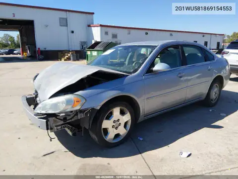 2006 Chevrolet Impala Ltz VIN 2G1WU581869154553 фото 2