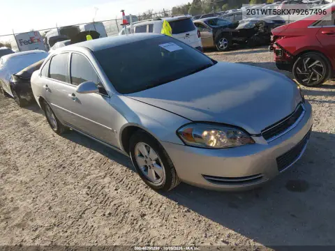 2G1WT58KX79267496 — 2007 Chevrolet Impala, Передний левый, фото до ремонта