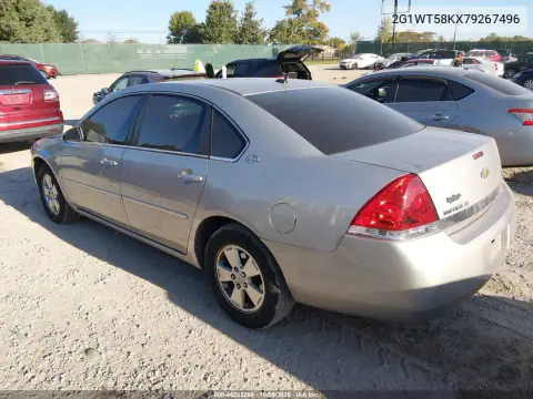 2007 Chevrolet Impala Lt VIN 2G1WT58KX79267496 фото 4