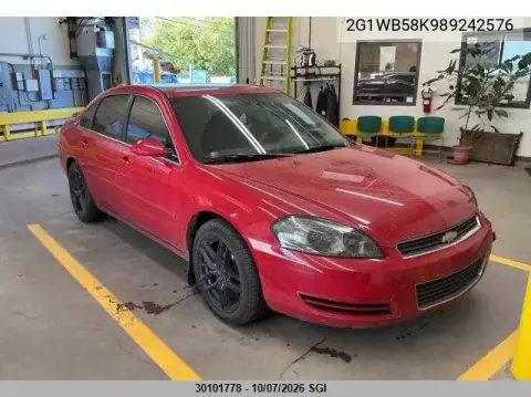 2008 Chevrolet Impala Ls VIN 2G1WB58K989242576 фото 1