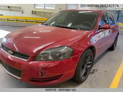 2008 Chevrolet Impala Ls VIN 2G1WB58K989242576 фото 2