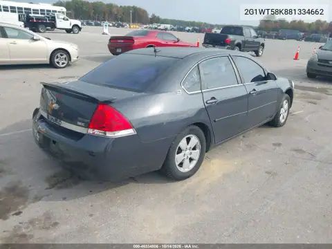 2G1WT58K881334662 — 2008 Chevrolet Impala, фото 4 с аукциона IAAI, Сзади слева