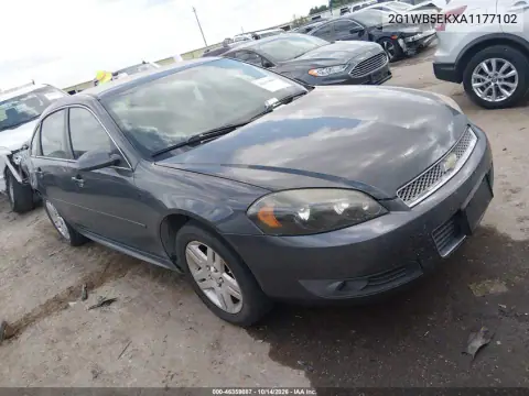 2G1WB5EKXA1177102 — 2010 Chevrolet Impala, фото 2 с аукциона IAAI, Задняя часть