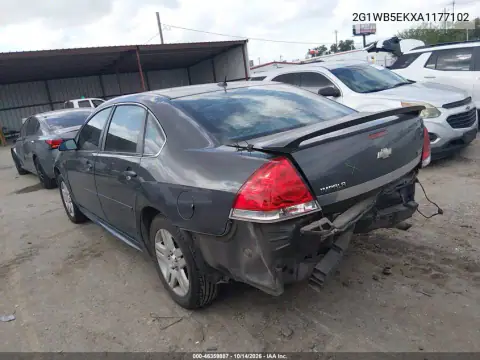 2G1WB5EKXA1177102 — 2010 Chevrolet Impala, фото 4 с аукциона IAAI, Задняя часть