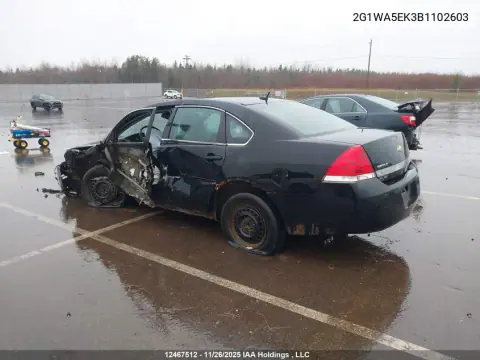2011 Chevrolet Impala Ls VIN 2G1WA5EK3B1102603 фото 3