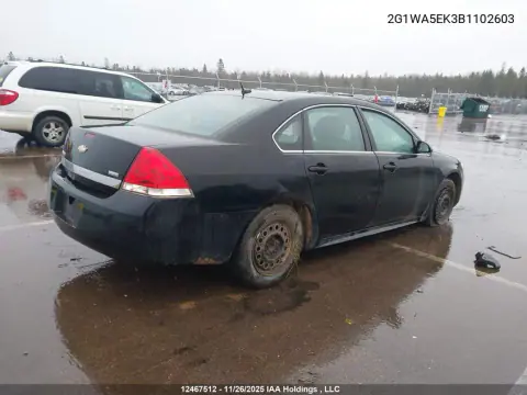 2011 Chevrolet Impala Ls VIN 2G1WA5EK3B1102603 фото 4