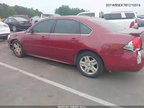 2011 Chevrolet Impala Lt VIN 2G1WB5EK7B1210316 фото 4