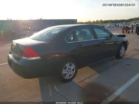2011 Chevrolet Impala Ls VIN 2G1WF5EK0B1254131 фото 5