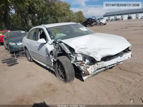 2G1WF5EK0B1313548 — 2011 Chevrolet Impala, Передняя часть, фото до ремонта