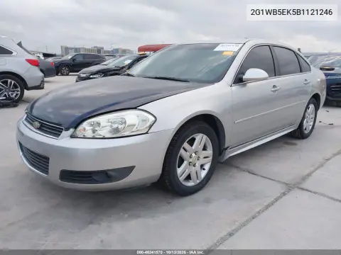 2011 Chevrolet Impala Lt VIN 2G1WB5EK5B1121246 фото 3