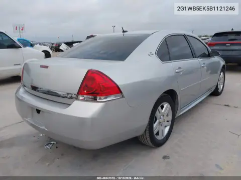 2011 Chevrolet Impala Lt VIN 2G1WB5EK5B1121246 фото 5