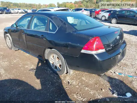 2G1WF5E33C1171416 — 2012 Chevrolet Impala, фото 4 с аукциона IAAI, Передняя часть слева
