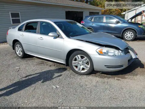 2G1WG5E30C1160628 — 2012 Chevrolet Impala, Передняя часть, фото до ремонта