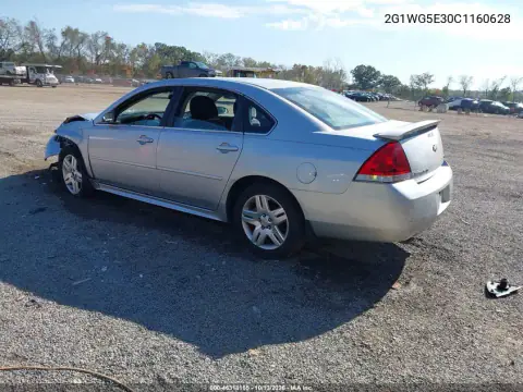 2G1WG5E30C1160628 — 2012 Chevrolet Impala, фото 3 с аукциона IAAI, Передняя часть
