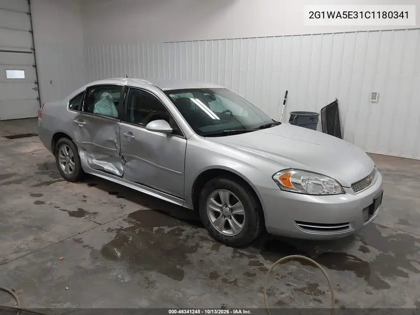 2G1WA5E31C1180341 — 2012 Chevrolet Impala, фото 2 с аукциона IAAI, Переворот
