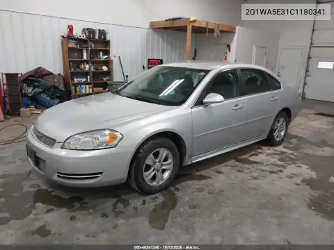 2G1WA5E31C1180341 — 2012 Chevrolet Impala, фото 3 с аукциона IAAI, Переворот