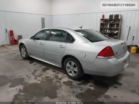 2G1WA5E31C1180341 — 2012 Chevrolet Impala, фото 4 с аукциона IAAI, Переворот