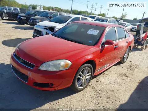 2013 Chevrolet Impala Ltz VIN 2G1WC5E34D1194553 фото 3