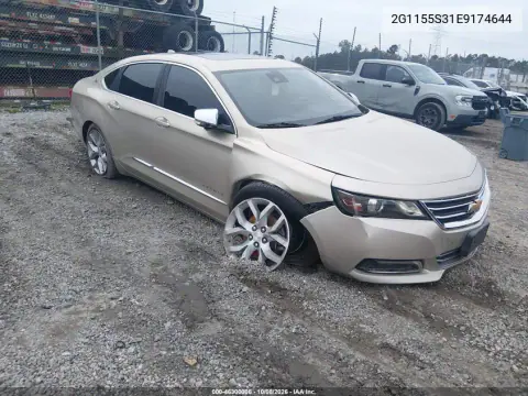 2014 Chevrolet Impala 2Lz VIN 2G1155S31E9174644 фото 1