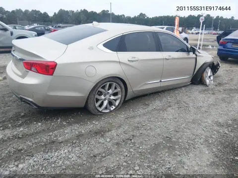 2014 Chevrolet Impala 2Lz VIN 2G1155S31E9174644 фото 4