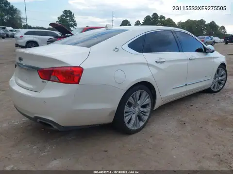 2G1155S3XE9275505 — 2014 Chevrolet Impala, фото 4 с аукциона IAAI, Передняя часть