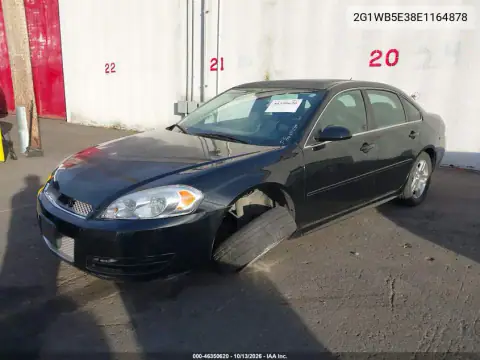 2G1WB5E38E1164878 — 2014 Chevrolet Impala, фото 3 с аукциона IAAI, Боковая часть