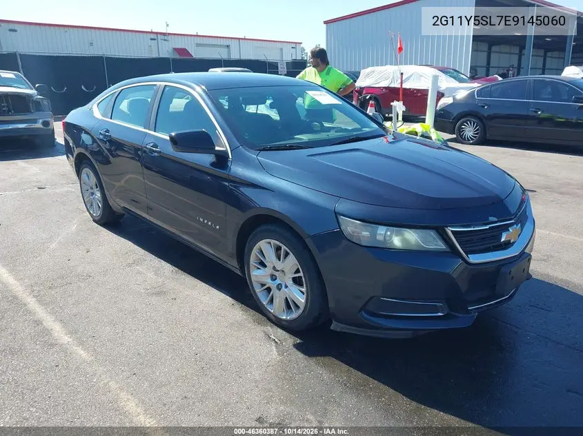2G11Y5SL7E9145060 — 2014 Chevrolet Impala, фото 2 с аукциона IAAI, Передняя часть