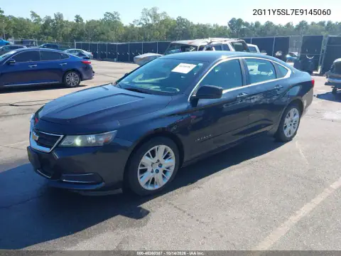 2G11Y5SL7E9145060 — 2014 Chevrolet Impala, фото 3 с аукциона IAAI, Передняя часть