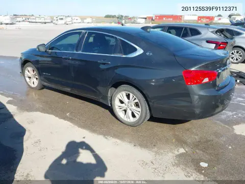 2015 Chevrolet Impala 2Lt VIN 2G1125S39F9112371 фото 3