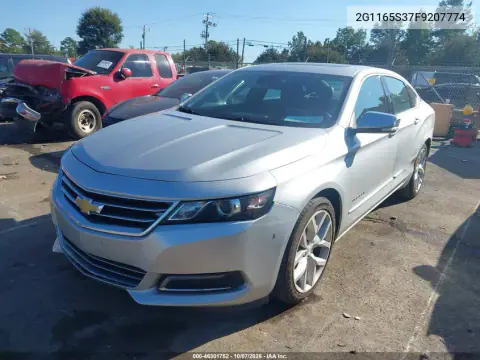 2015 Chevrolet Impala 2Lz VIN 2G1165S37F9207774 фото 3
