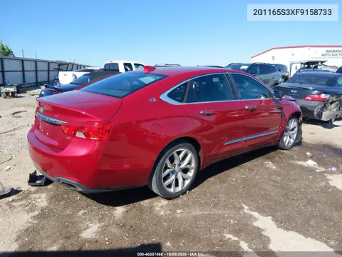 2015 Chevrolet Impala 2Lz VIN 2G1165S3XF9158733 фото 5
