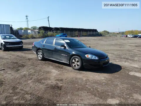 2G1WA5E30F1111905 — 2015 Chevrolet Impala, Передний левый, фото до ремонта