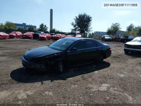 2015 Chevrolet Impala Limited Ls VIN 2G1WA5E30F1111905 фото 3