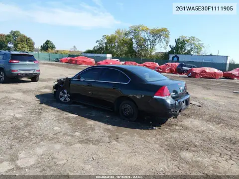 2015 Chevrolet Impala Limited Ls VIN 2G1WA5E30F1111905 фото 4