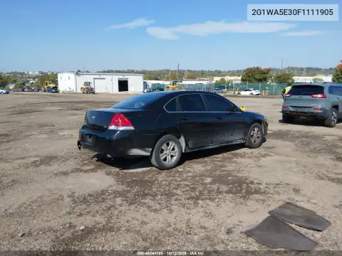 2015 Chevrolet Impala Limited Ls VIN 2G1WA5E30F1111905 фото 5
