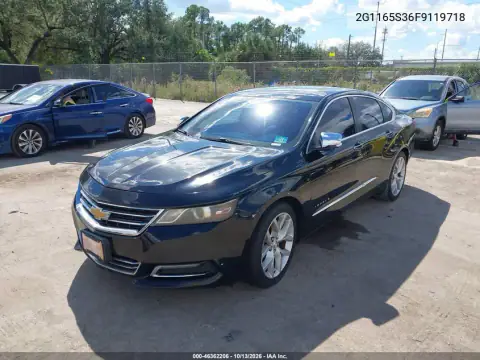 2G1165S36F9119718 — 2015 Chevrolet Impala, фото 3 с аукциона IAAI, Естественный износ