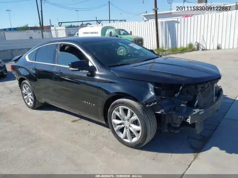 2G1115S30G9122887 — 2016 Chevrolet Impala, Передняя часть, фото до ремонта